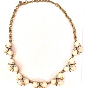 J. Crew gold statement necklace